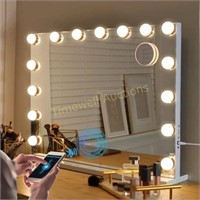 Fenair Vanity Mirror  Bluetooth  15 Bulbs