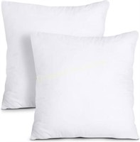 Utopia Bedding Pillow Insert 2 Pack  White 18x18