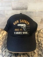 Gun safety satire hat