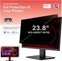 $30  Bersem 23.8 Privacy Screen Filter  16:9