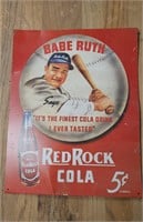 90s Babe Ruth Red Rock Cola Advertisement