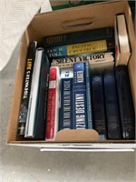 Navy Book Box Lot