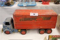 VINTAGE WYAN DOTTE CARGO TRUCK 1950'S