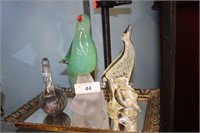 4PC SET OF MURANO ANIMALS