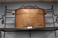 COPPER WASH TUB WITH LID