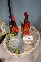 5PC COLLECTION OF MURANO