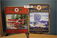 SET OF 2 WINGS OF TEXACO NOS DIE CAST