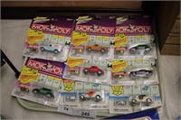 8 JOHNNY LIGHTNING NOS MONOPOLY VEHICLES