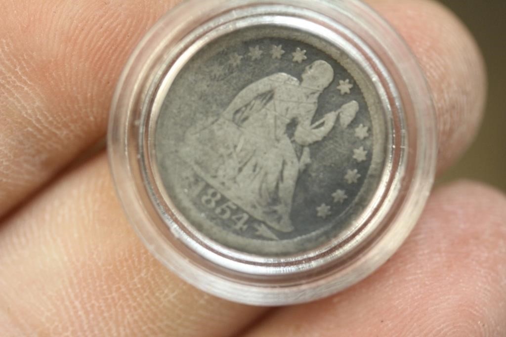 1864-O Seated Dime