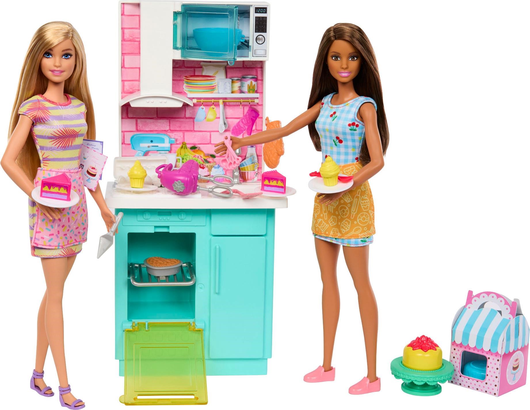 $35  Barbie Baking & Kitchen Fun Playset