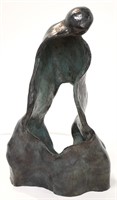 "Madonna" By Beto- Solid Bronze Sculpture