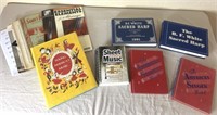 Assorted Sheet Music, Vintage Music Books & More