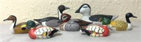 Collection Of Miniature Duck Figurines