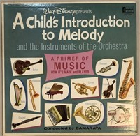 Walt Disney A Child's Introduction to Melody LP