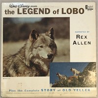 Walt Disney's Old Yeller/The Legend Of Lobo LP