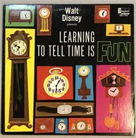 Walt Disneyy Presents Learning Tell Time Is Fun LP