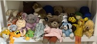 Large Collection Of Stuffed Animals