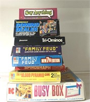 Family Feud, Tri-Ominos & More