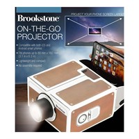 $12  Brookstone On-the Go Phone Screen Projector