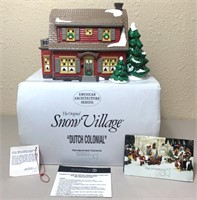 Dept 56 "Dutch Colonial" Snow Village IOB