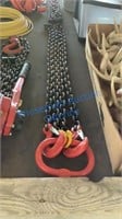 UNUSED 5/16" 7ft G80 DOUBLE CHAIN SLING