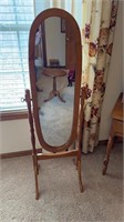 Standing Oval Mirror