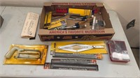 Screwdrivers, Hacksaw Blades, Tools