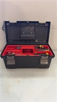 Rubbermaid Toolbox with Tools
