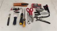 Wire Cutters, Snips, Magnet, Etc