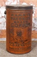 A Mammy's Favorite Coffee Tin for C.D. Kenny Co.