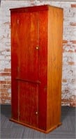 A 19th C. Yellow Pine Country Pantry Cabinet, 2