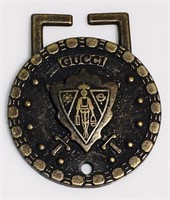 Gucci Belt Buckle Hysteria Crest Vintage Bronze