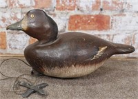 A Mike Valley Artist Signed Duck Decoy, 20th C.