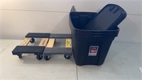 20 Gallon Totes (3) and Movers Dolly’s (2)