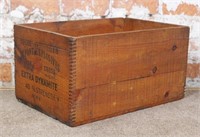 A Dupont Explosives Dynamite Crate, Exc cond