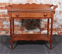 A Sheraton Period Cherrywood Wash Stand circa