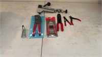 Wire Strippers, Crimp Tool, Clamp, Etc