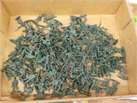 Green plastic soldiers