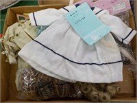 Doll clothes, hats