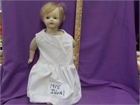 1918 Ideal doll cloth body fingers, face as is