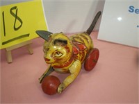 Vintage Toy Cat, Marx, Metal