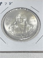 1978 100 Peso Mexican Silver 74%