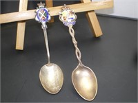 Muskoka, Montreal Sterling Antique Souvenir Spoons