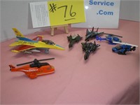 Airplane and Helicopter Toys, Diecast