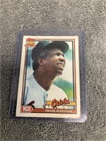 Topps #639 Frank Robinson  Manager   1991