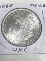 1885 MS60 UNC