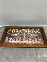 Framed Winston Cup Champions  NOT SHIPPABLE