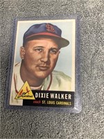 1953 Topps Card #190  Dixie Walker