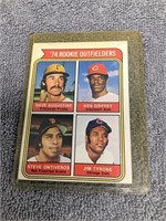 1974 Topps Card #598  Rookie Outfields (Ken Griff)