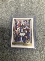 1992 Topps Shaquille O'Neal '92 Draft Gold Foil